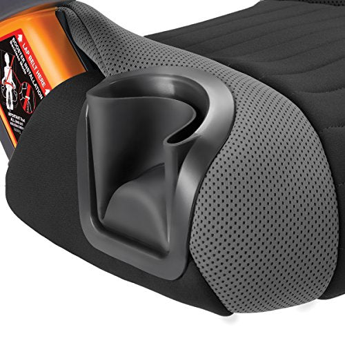 Backless Booster Car Seat, Portable Car Booster Seat for Children 40-110 lbs., Grape/Purple M34610