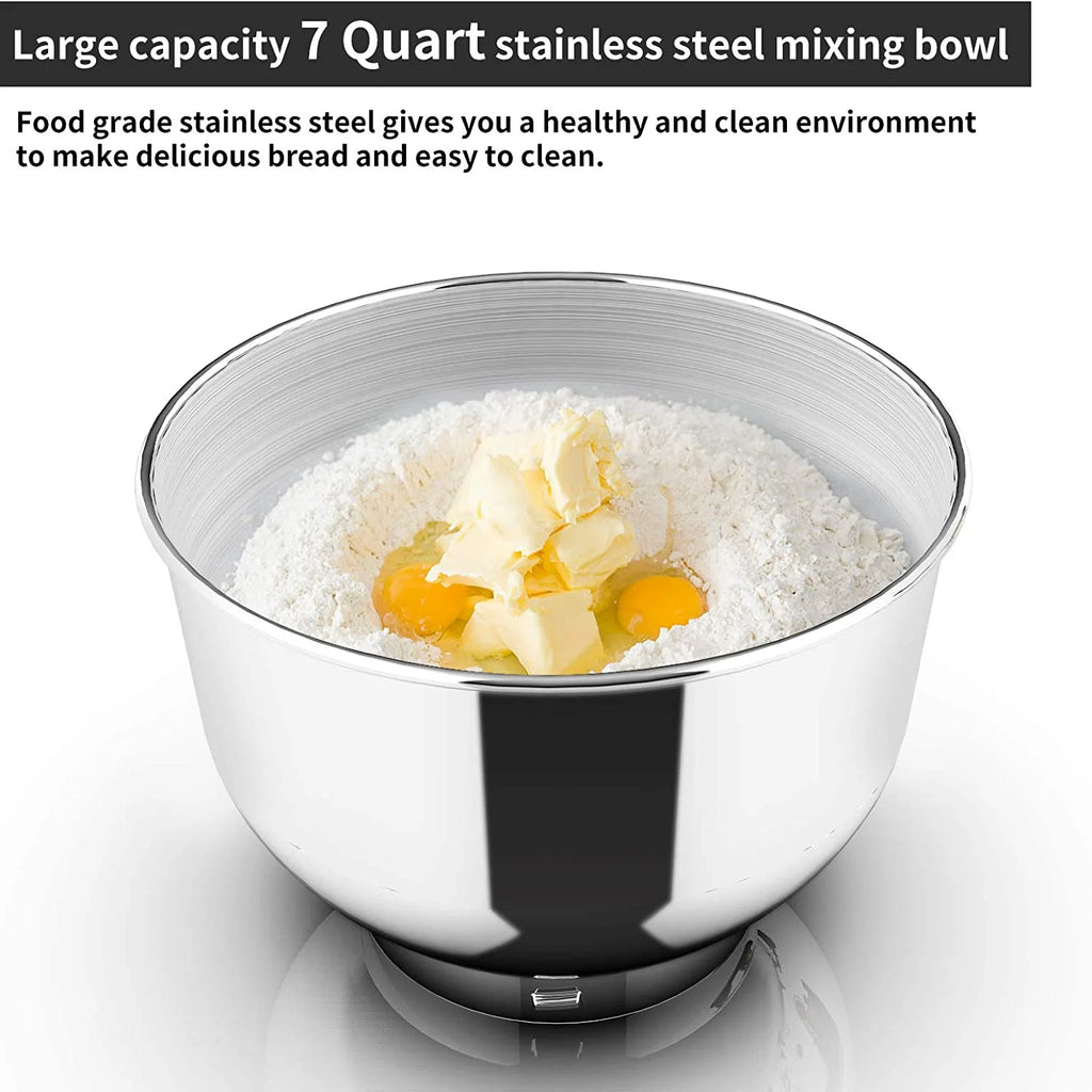 6.5QT 6 Speed Tilt-Head Stand Mixer with Stainless Steel Bowl X10971