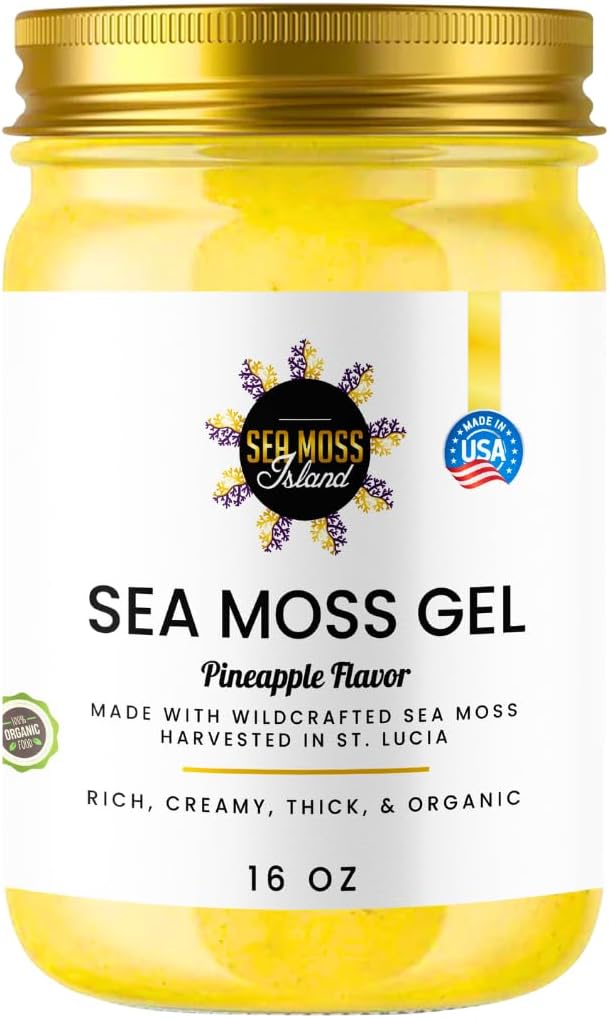 Organic Wildcrafted Irish Seamoss Gel M95034