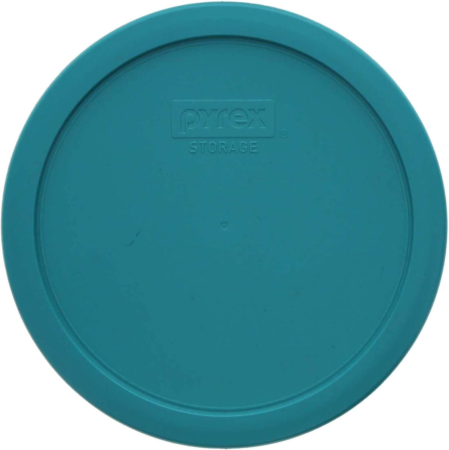 7-Cup Turquoise Plastic Food Storage Lid, 2 Pack B7238
