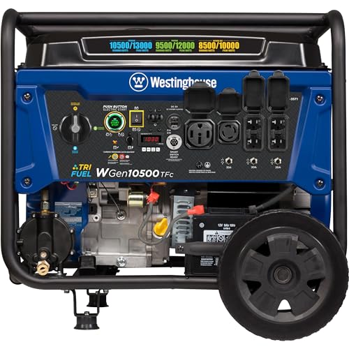 13500 Peak Watt Tri-Fuel Portable Generator Z984