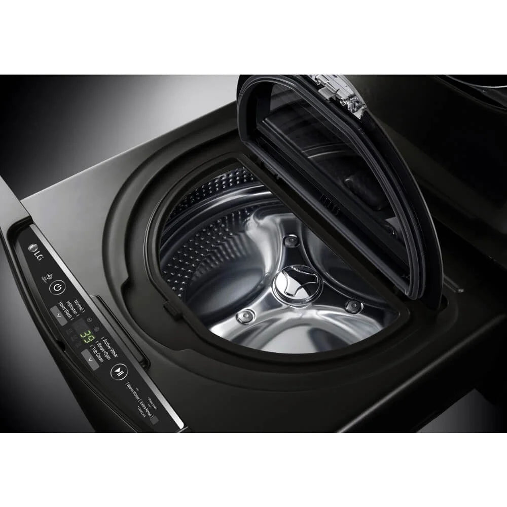 1.0 Cu. Ft. Black Stainless Pedestal Washer Z275