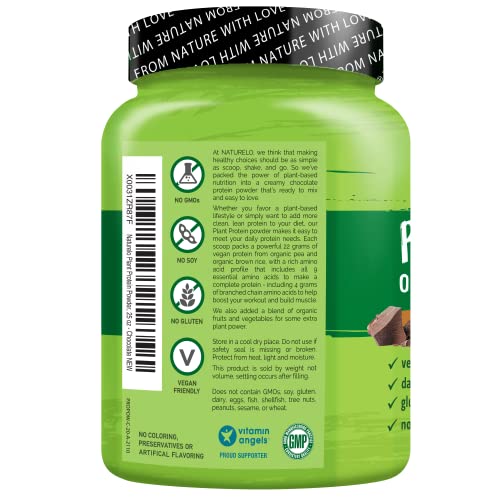 Vanilla Plant Protein Powder, 22g Protein, 20 Servings A430240