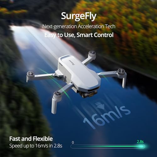 GPS Drone with 4K EIS Camera, Under 249g, 62 Mins Flight, 4KM FPV Transmission, Brushless Motor, Auto Return, Lightweight Foldable Drone I572886