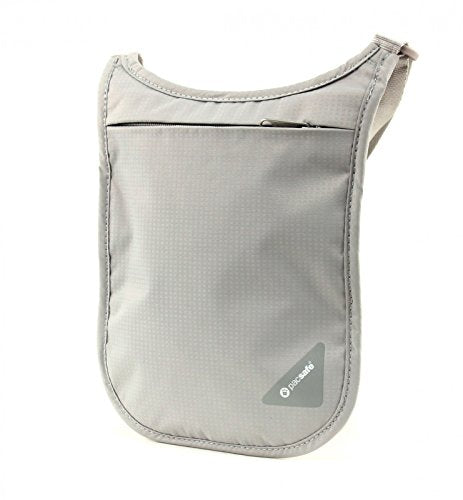 Anti-Theft RFID Blocking Passport Holder & Neck Pouch (Black) L2751