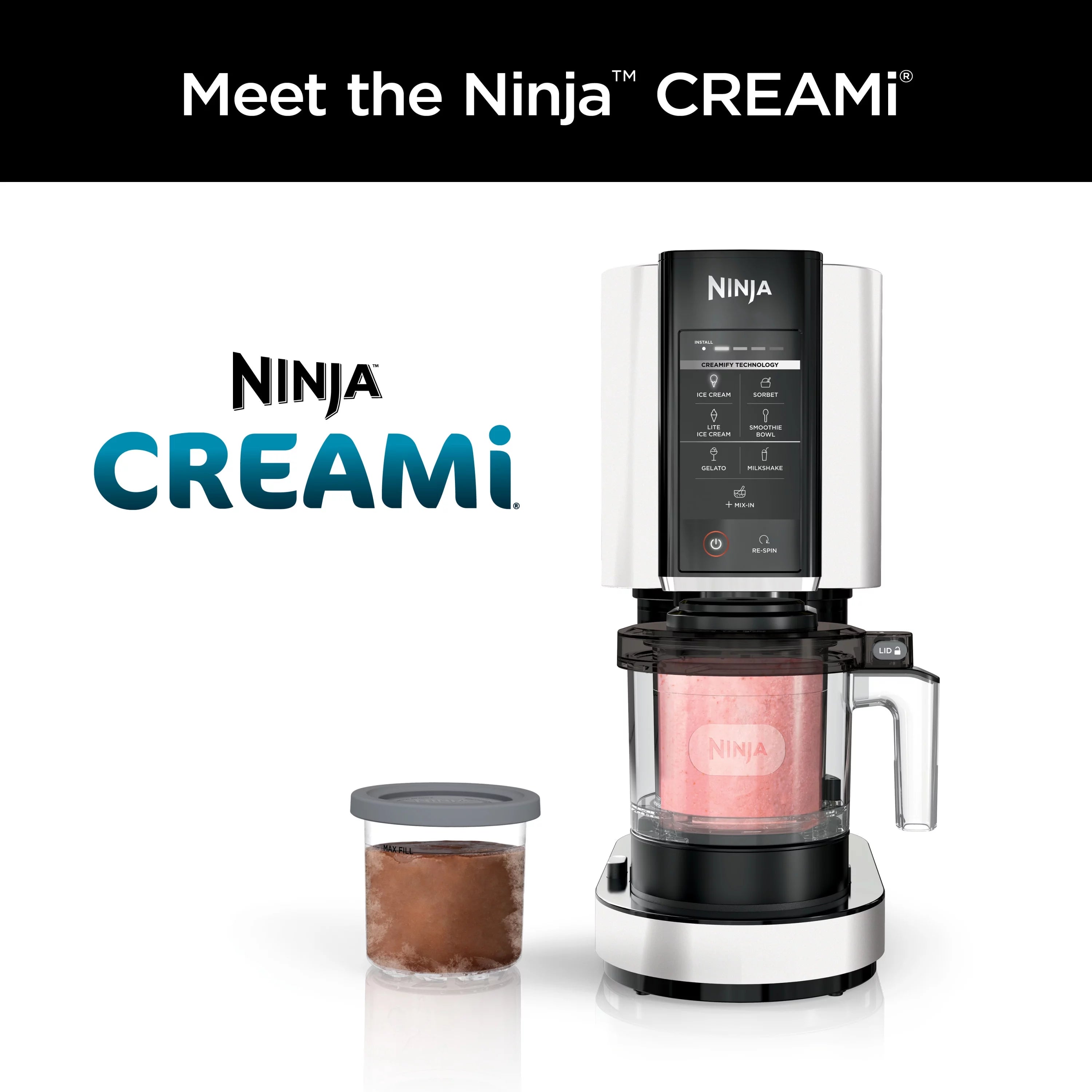 Ice Cream Maker with 7 One-Touch Programs I600124