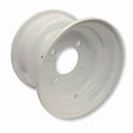 8" Steel ATV Wheel, 5 3/8" Wide, Four 1/2" Bolt Holes on 4" Circle Z162
