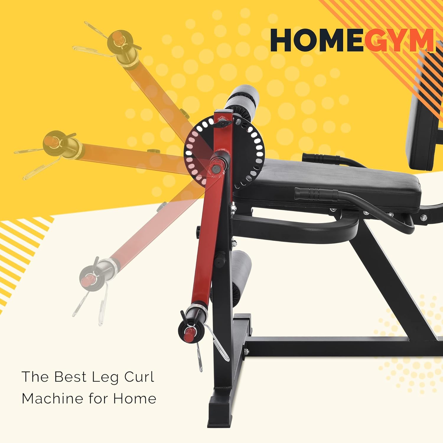 Adjustable Leg Extension and Curl Machine L72853