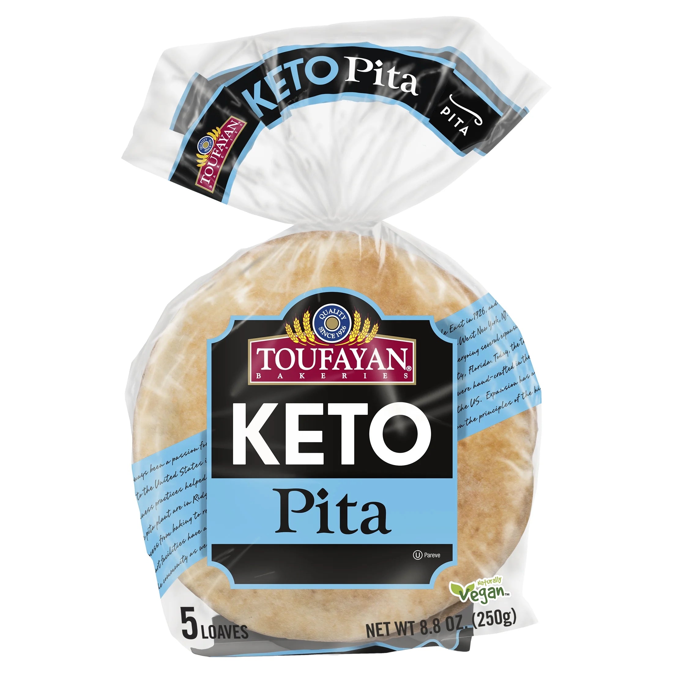 Pita Bread, 5 Loaves T55157