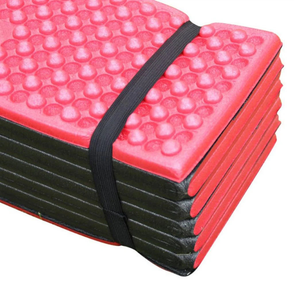 Red Portable Folding Camping Mat U6672