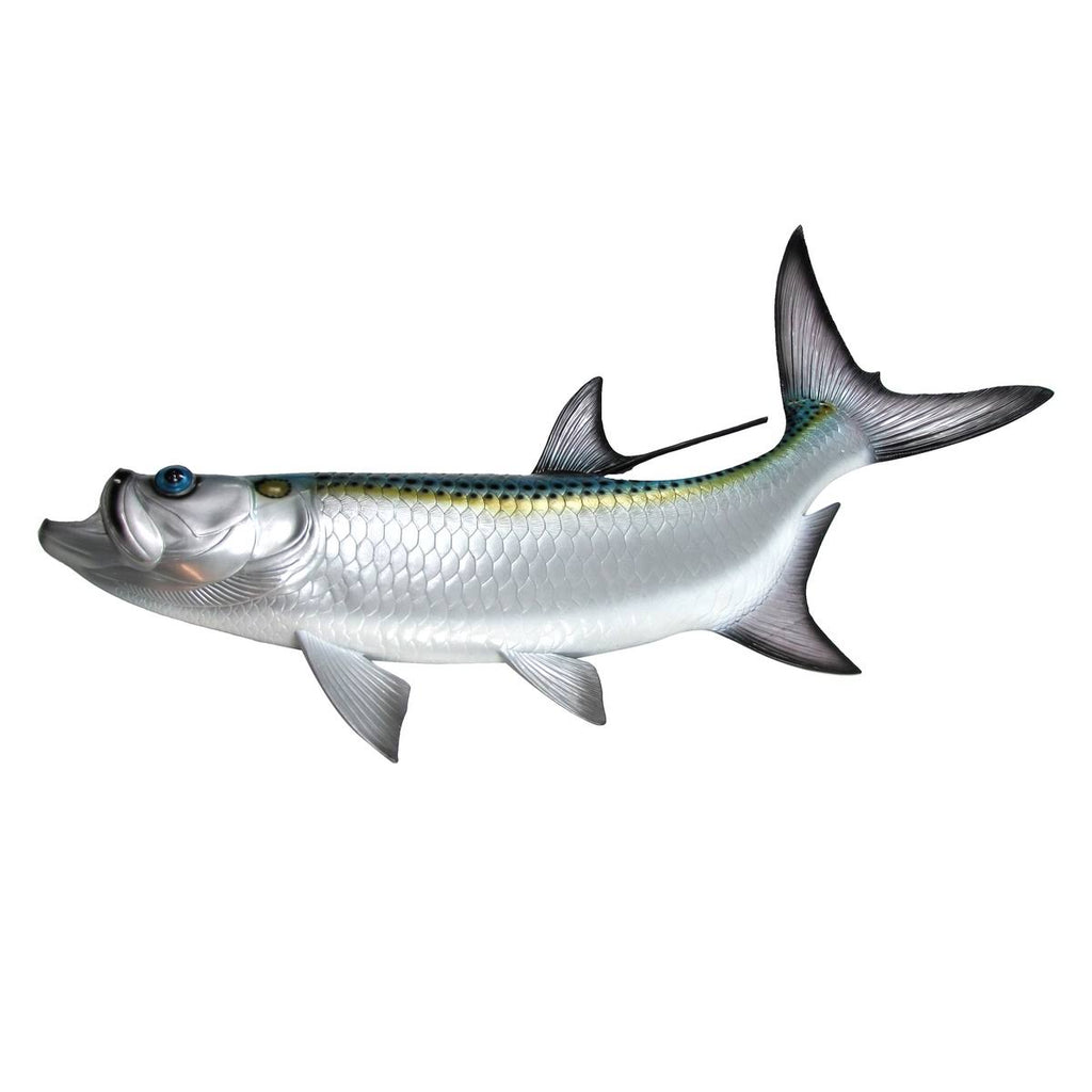 48x22 Tarpon Fish Wall Mount Plaque M5207