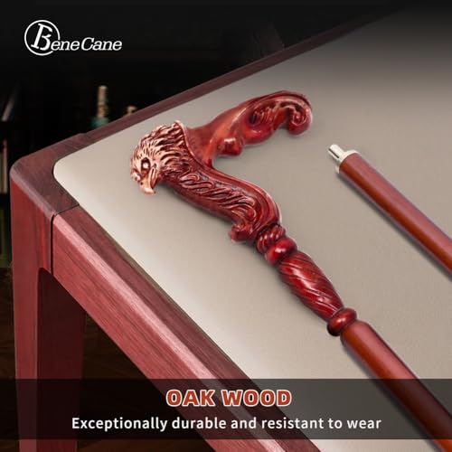Handmade Wooden Walking Cane with Detachable Eagle Handle M11453