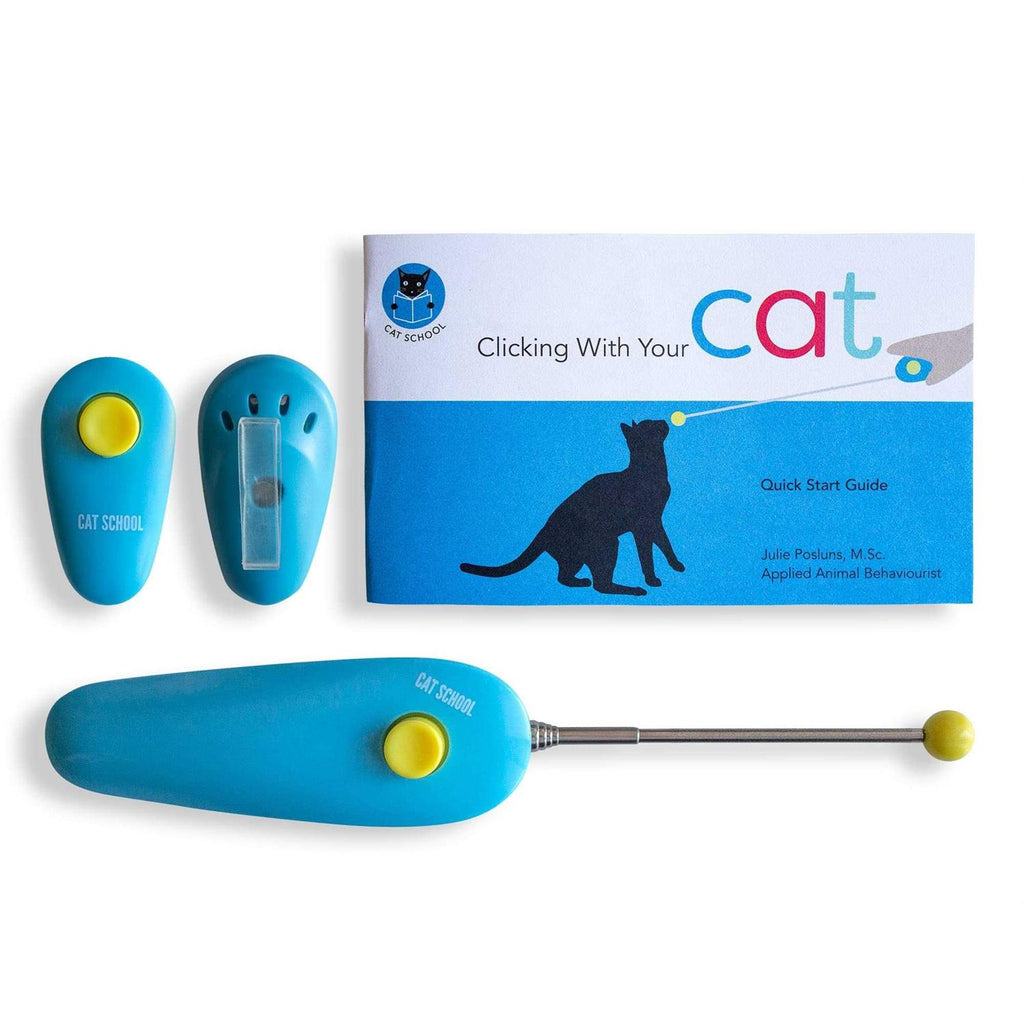 Cat Training Clicker Kit with Target Stick F3793