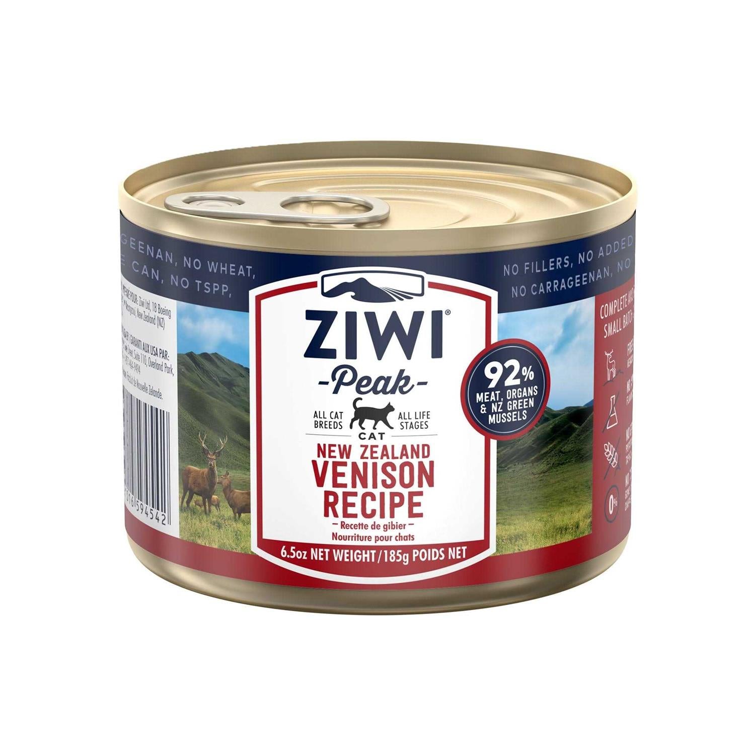 Venison Recipe Canned Cat Food 6.5-oz Case of 12 Q536201