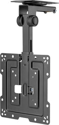 Flip Down TV and Monitor Ceiling Mount for 19 to 43 Inch Flat Screen H165184