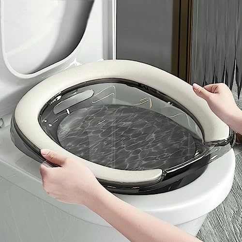 Transparent Gray Foldable Sitz Bath Tub S860