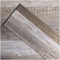 Peel and Stick Vinyl Flooring 36pcs 6"×36" Wood Effect Waterproof X872