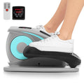 Under Desk Elliptical Machine, Quiet Pedal Exerciser, Smart LCD Display, Remote Control X30138