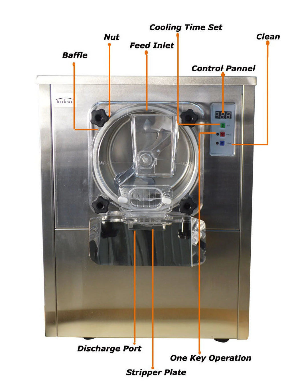 Commercial Desktop LCD Ice Cream Maker Y9694