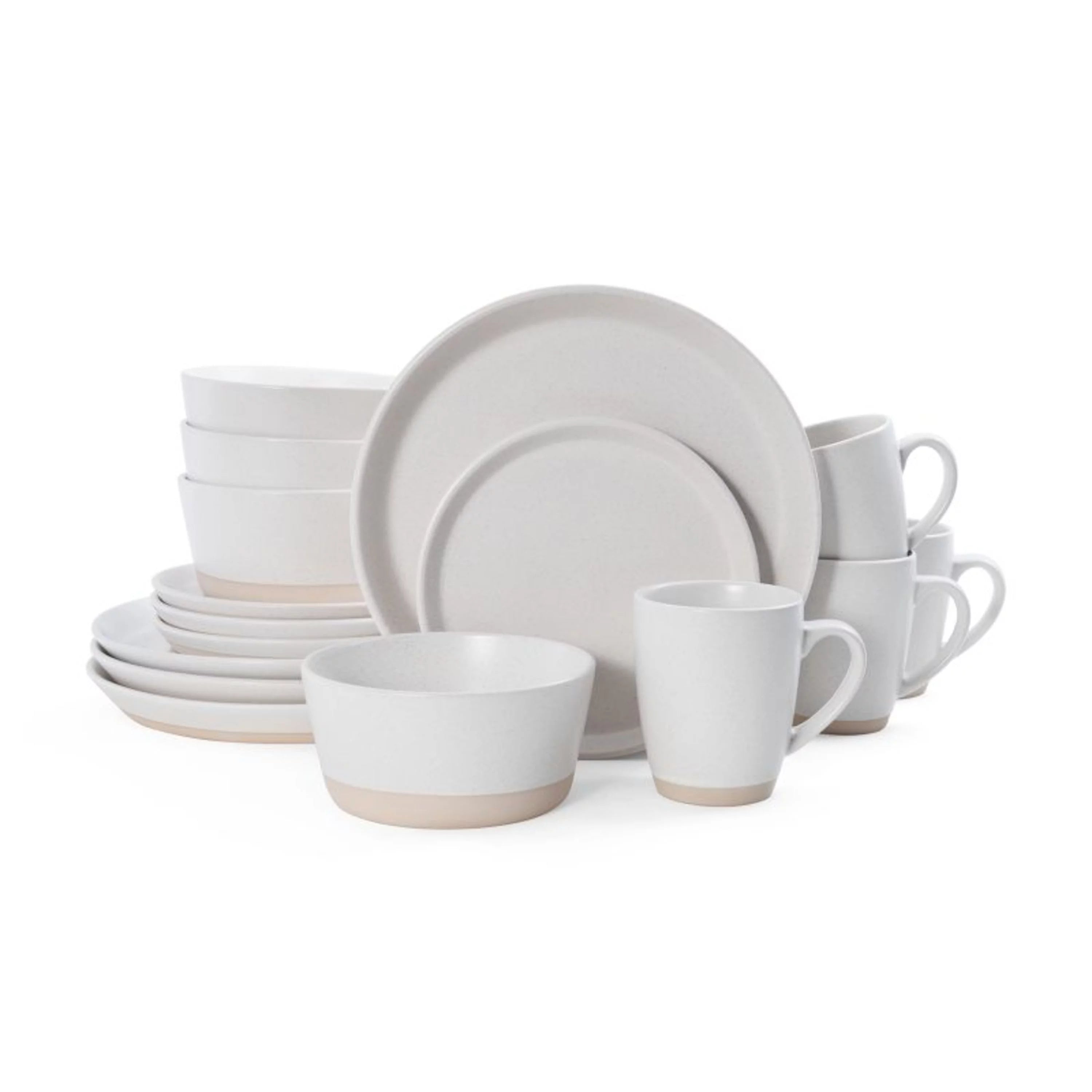 16-Piece Stoneware Dinnerware Set U672