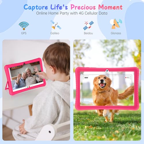 Black 10.1 Inch Tablet with 4G SIM, 3GB+32GB, IPS Display H2374