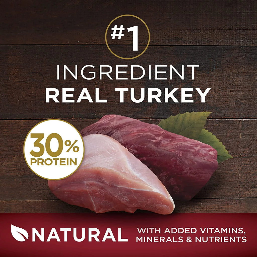 27.5 lb. Dry Dog Food with Real Turkey & Venison D3863