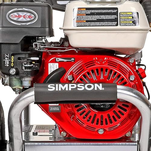 4200 PSI Gas Pressure Washer, 4.0 GPM Power Washer, Honda GX390 Engine, 50-Foot Steel-Braided Hose, Aluminum Series E388245