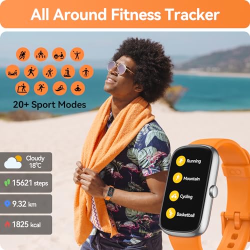 IP68 Waterproof Fitness Tracker with Heart Rate Monitor B9827