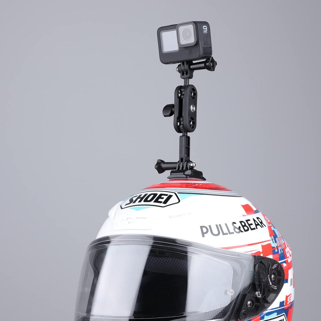 Motorcycle Helmet Chin 360° Double Ball Head Mount Kit for GoPro Hero Z352072