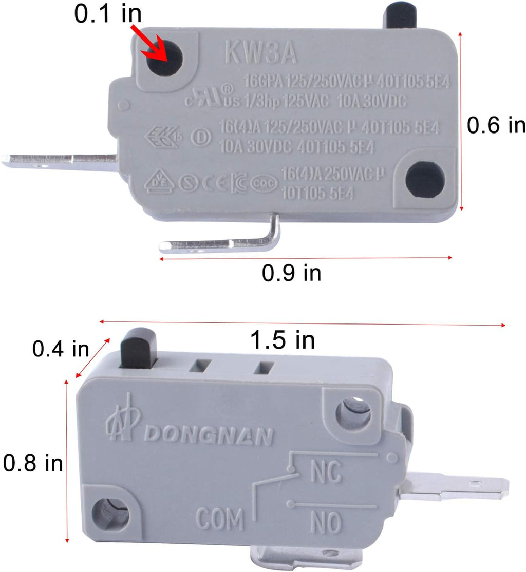 Microwave Door Switch 16A 125/250V I611152