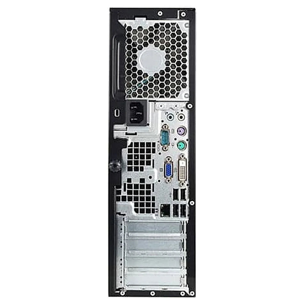 Restored Desktop Computer Tower PC 3.2 GHz Core i5 8GB 1TB HDD Windows 10 Home 19" Dual Monitor USB Mouse Keyboard E863629