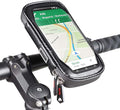 Bike Phone Mount Handlebar Bag Anti-shake Waterproof with 360° Rotation J9340