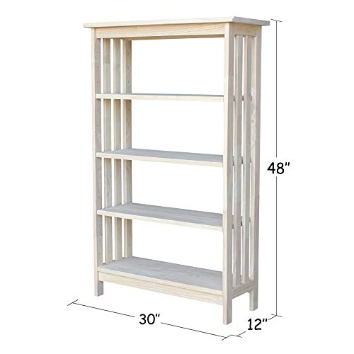 4 Tier Mission Shelf Unit L557