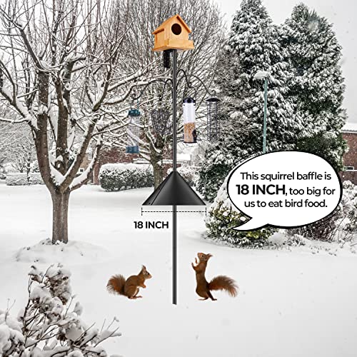 92 Inch Heavy Duty Bird Feeder Pole H7139