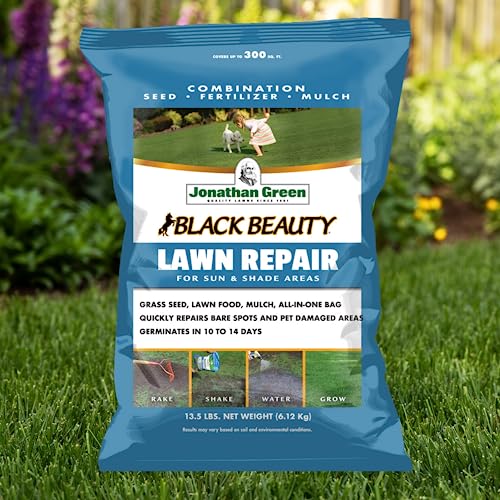 Cool Season Grass Seed Fertilizer Mulch 13.5 lb T313