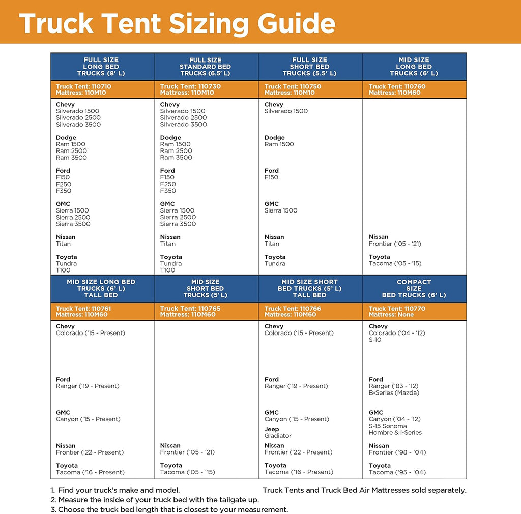 Truck Bed Tent O3220