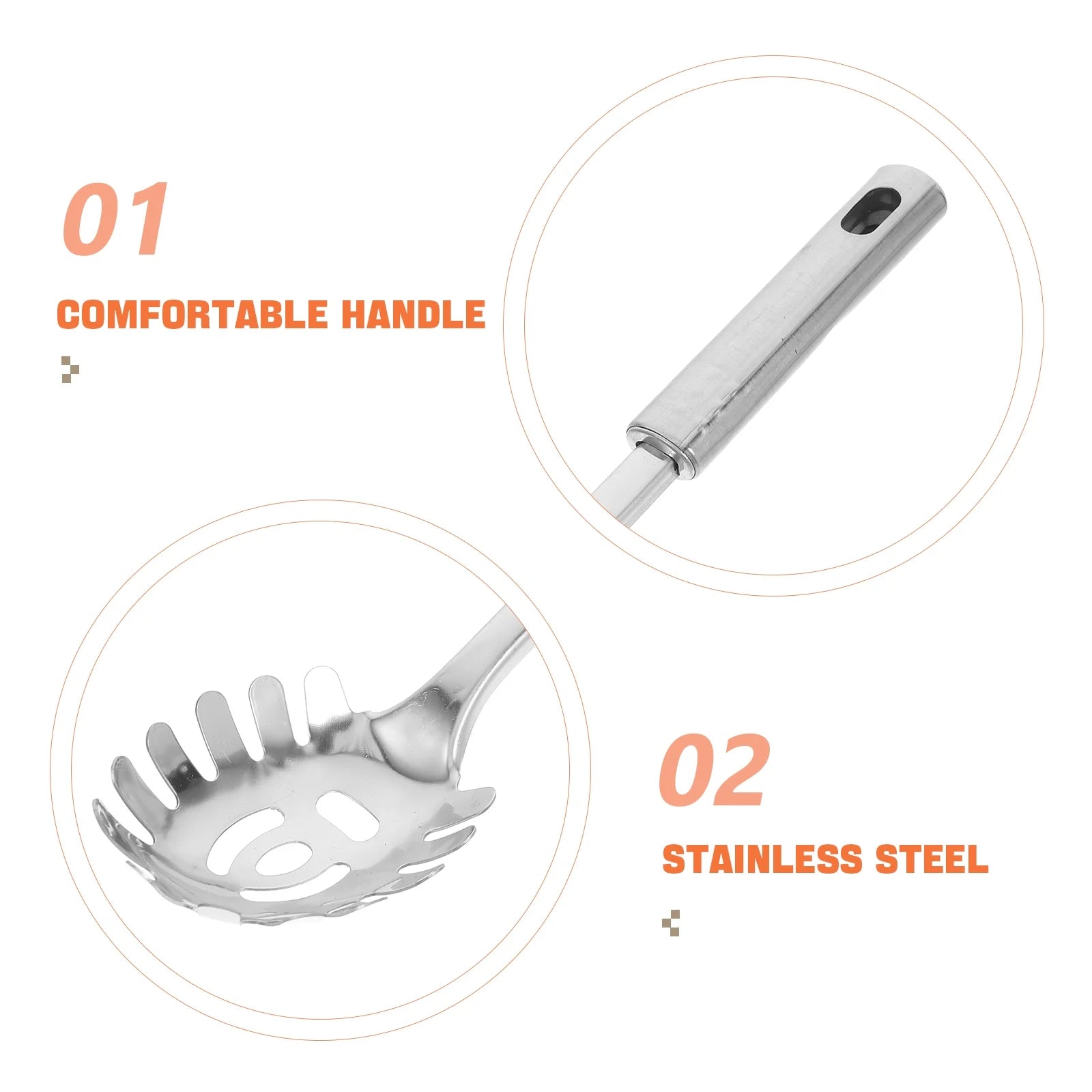 Stainless Steel Pasta Server K769