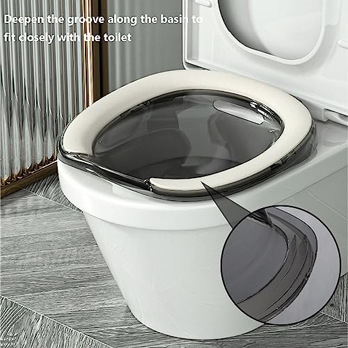 Transparent Gray Foldable Sitz Bath Tub S860