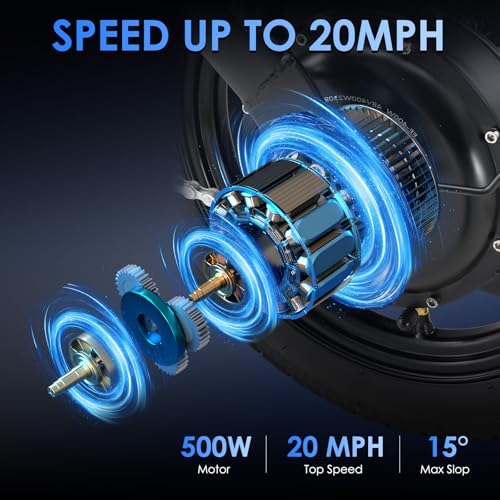 E14 Electric Bike 500W Motor, Folding Ebike 14" 48V 13Ah Removable Battery L300