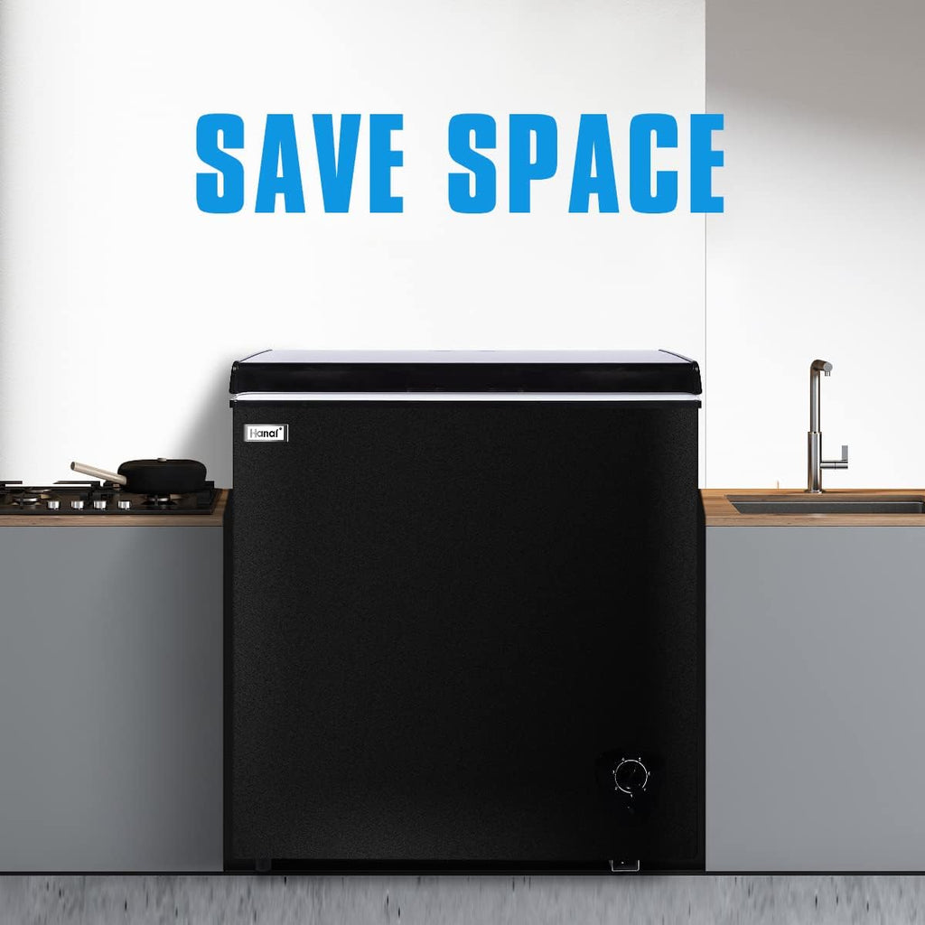 5.0 Cubic Top Open Door Chest Freezer with Removable Storage Basket M72870
