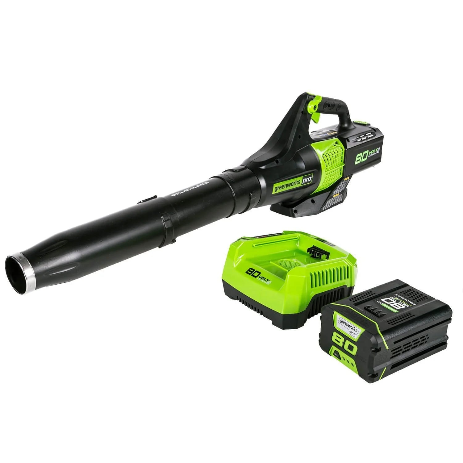 80V Brushless Leaf Blower with 2.5 Ah Battery & Charger S905655