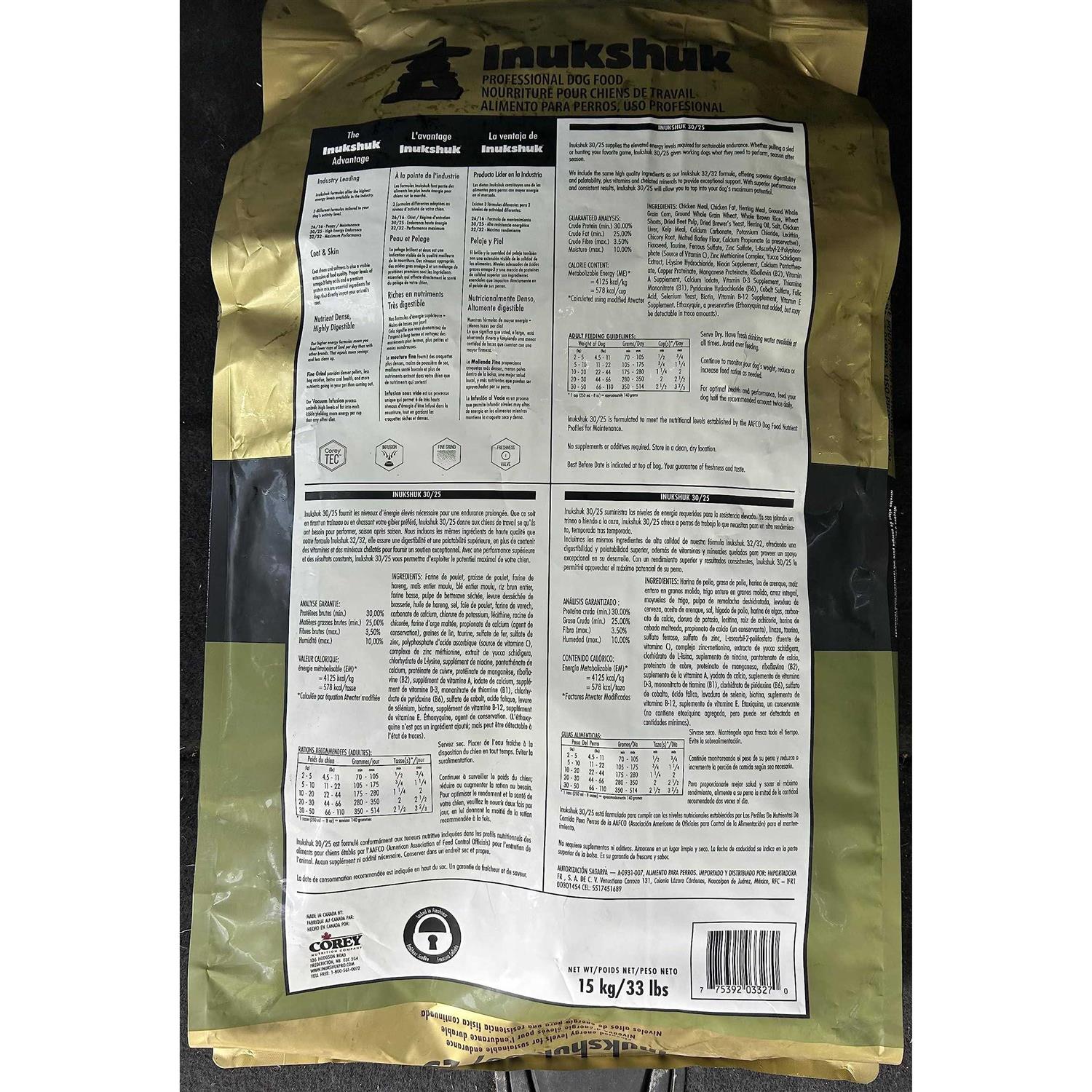 Professional Dry Dog Food 30/25 H807