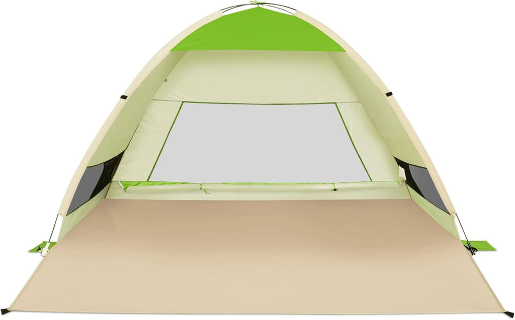 Large Pop Up Beach Tent 4 Person Anti-UV Portable Sunshade B623