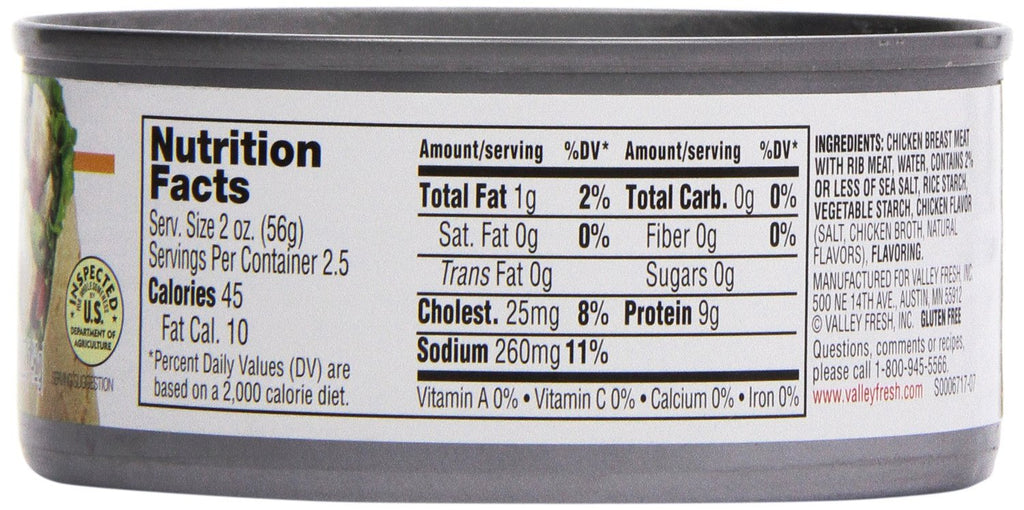 5 Oz Pack of 4 White Chicken in Water G127322