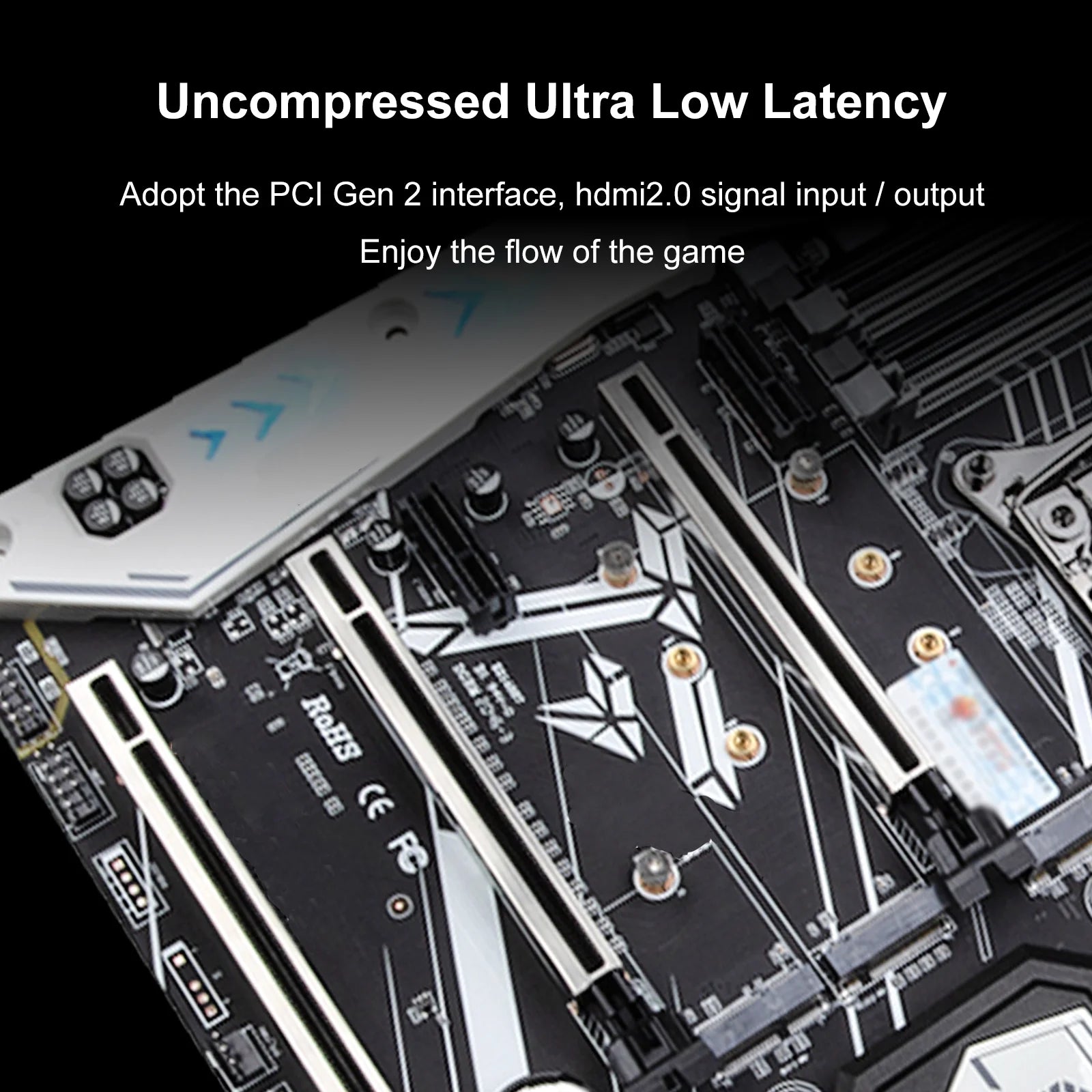 PCIEX4 4K60HZ single-source capture card F6786