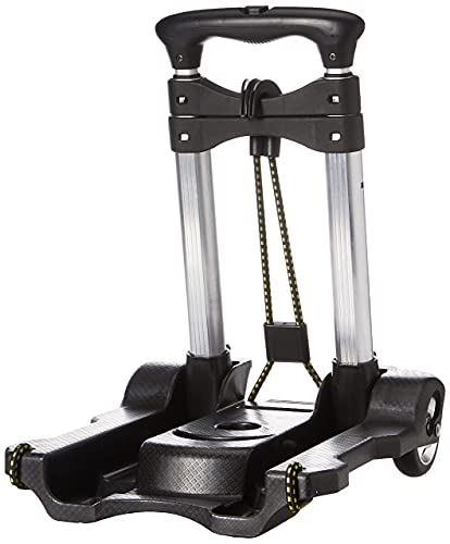 Black Compact Folding Luggage Cart L805