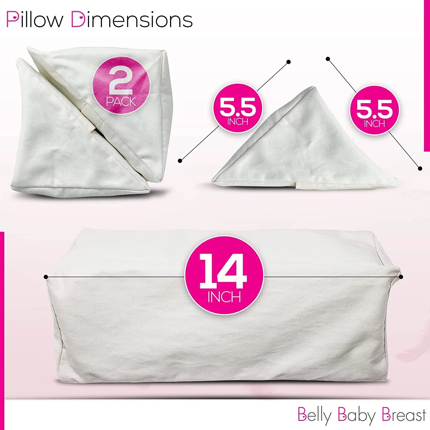 Set of Pregnancy Wedge Pillows H65504