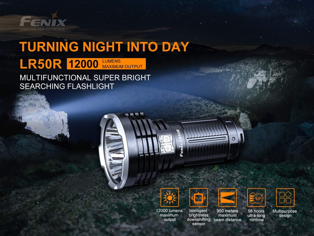 12000 Lumen Rechargeable Flashlight C449