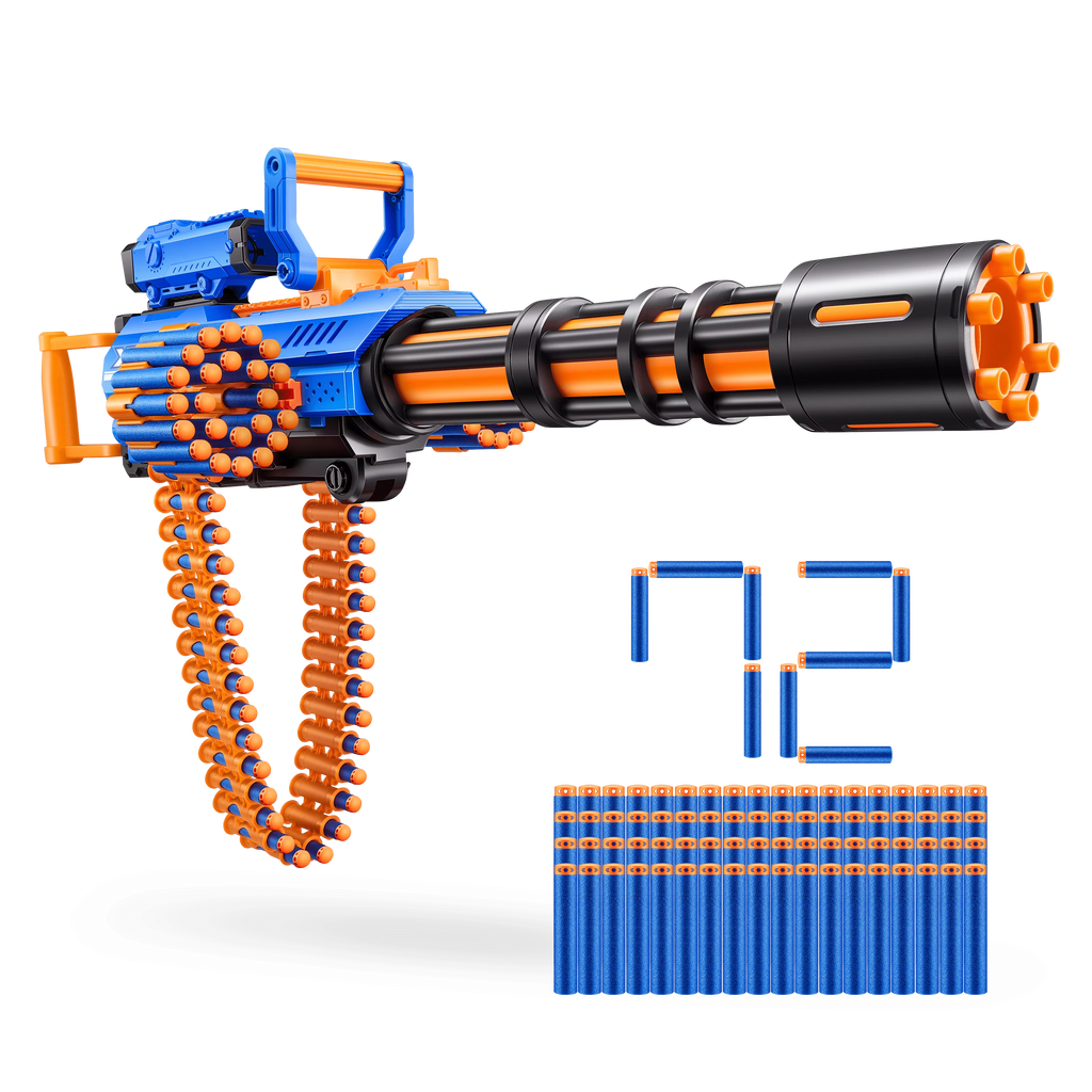 72 Dart Motorized Plastic Dart Blaster Y30749