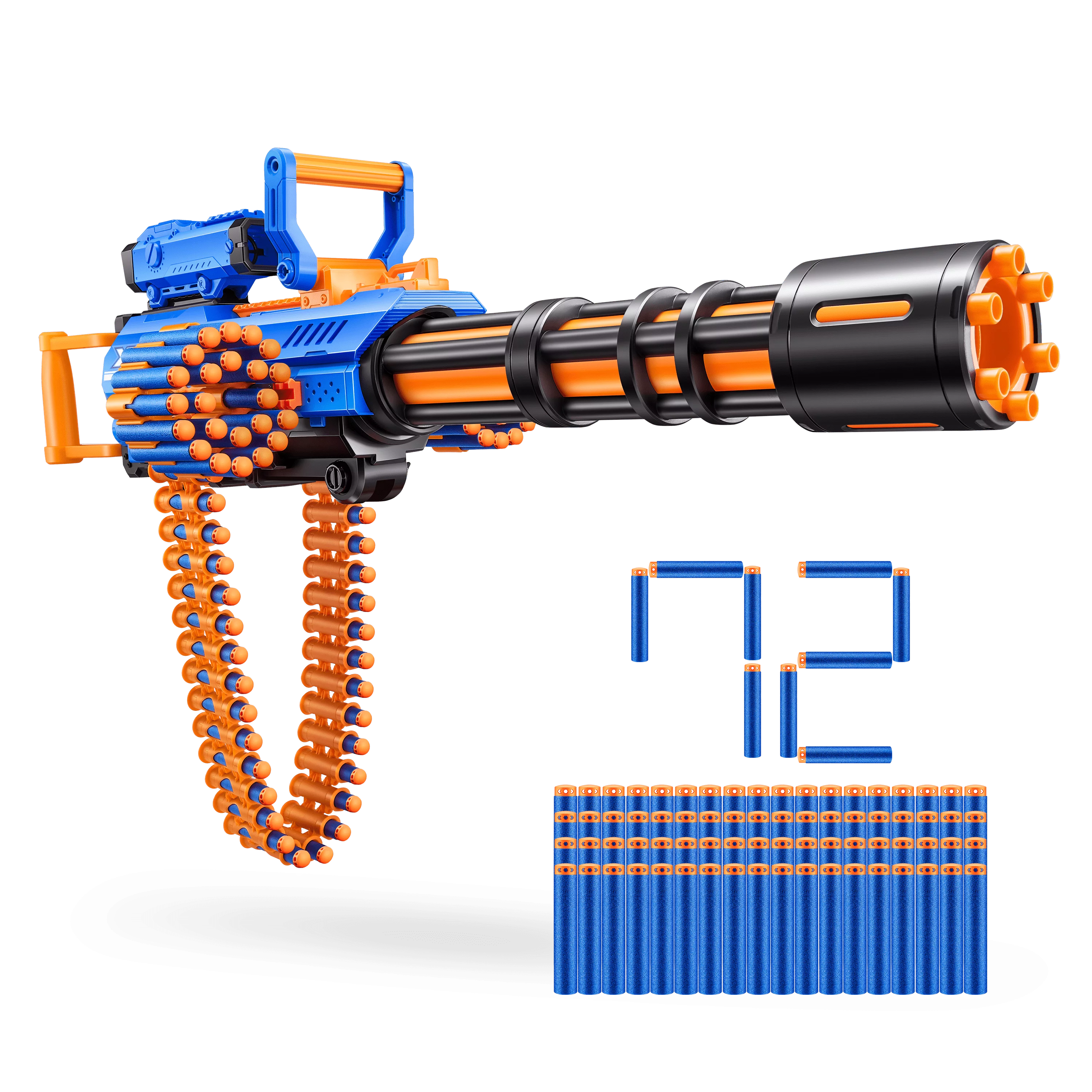72 Dart Motorized Plastic Dart Blaster Y30749